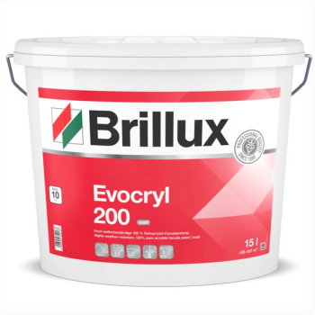Brillux Evocryl 200 Fassadenfarbe - 10.00 LTR